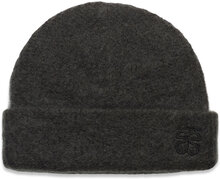 Brookline Knit Hat Accessories Headwear Beanies Grey Second Female