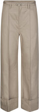 Wallie Long Trousers Bottoms Trousers Chinos Beige Second Female