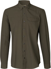 Hawker Shirt Skjorte Uformell Brun Seeland*Betinget Tilbud