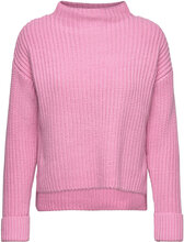 Slfselma Ls Knit Pullover Noos Tops Knitwear Jumpers Pink Selected Femme