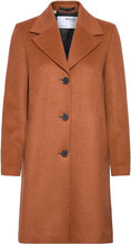 Slfnew Sasja Wool Coat B Noos Outerwear Coats Winter Coats Brown Selected Femme