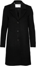 Slfsasja Wool Coat Boozt B Outerwear Coats Winter Coats Svart Selected Femme*Betinget Tilbud