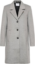 Slfsasja Wool Coat Boozt B Outerwear Coats Winter Coats Grå Selected Femme*Betinget Tilbud