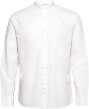 Slhregnew-Linen Shirt Ls China W Skjorte Uformell Hvit Selected Homme*Betinget Tilbud