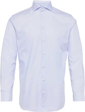 Slhslim-Ethan Shirt Ls Cut Away Noos Tops Shirts Tuxedo Shirts Blue Selected Homme