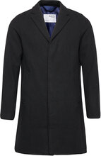 Slhhagen W Coat B Ullfrakk Frakk Svart Selected Homme*Betinget Tilbud