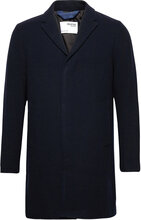 Slhhagen W Coat B Ullfrakk Frakk Marineblå Selected Homme*Betinget Tilbud