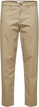 Slh172-Slimtape-New Miles Flex Pant N Bottoms Trousers Chinos Beige Selected Homme