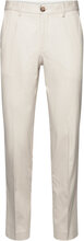 Slh196-Straight Gibson Chino Noos Bottoms Trousers Formal Cream Selected Homme