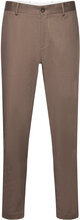 Slh196-Straight Gibson Chino Noos Bottoms Trousers Formal Brown Selected Homme