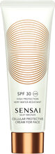 Silky Bronze Cellular Protective Cream For Face Spf30 Solkrem Ansikt Nude SENSAI*Betinget Tilbud