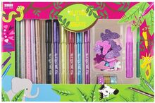 Glitter & Create Toys Creativity Drawing & Crafts Drawing Coloured Pencils Multi/patterned Sense