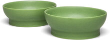 Bowl Ra Set/2 Home Tableware Bowls Breakfast Bowls Green Serax