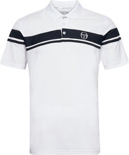 Young Line Pro Polo Sport Polos Short-sleeved White Sergio Tacchini