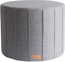 Anja Ullpuff Home Furniture Pouffes Grey Shepherd