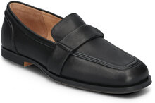 Stb-Erika Saddle Loafer Loafers Flade Sko Black Shoe The Bear