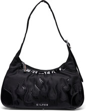 Shoulder Bag Thora - Flame Bags Top Handle Bags Black Silfen