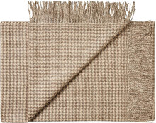 Nazca Home Textiles Cushions & Blankets Blankets & Throws Brun Silkeborg Uldspinderi*Betinget Tilbud