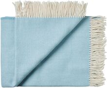 Sevilla 130X190 Cm Home Textiles Cushions & Blankets Blankets & Throws Blue Silkeborg Uldspinderi