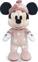 Disney - Sov Godt Minni Mus Kosedyr Toys Soft Toys Stuffed Animals Rosa Minnie Mouse*Betinget Tilbud