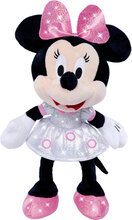 Minnie Mouse Sparkly , Disney 100 Years Toys Soft Toys Stuffed Animals Multi/patterned Minnie Mouse