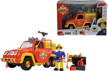 Fireman Sam - Fire Engine Venus Toys Toy Cars & Vehicles Toy Cars Fire Trucks Red Brandmand Sam