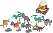 Nature World Dinosaurs In Huge Dino Egg Toys Playsets & Action Figures Animals Multi/patterned Simba Toys