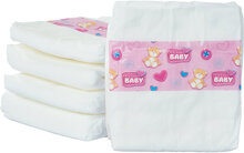 New Born Baby Set 5 Diapers Toys Dolls & Accessories Dolls Accessories Multi/patterned Simba Toys