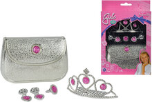 Girls By Steffi Princess Set Toys Role Play Fake Makeup & Jewellery Silver Simba Toys