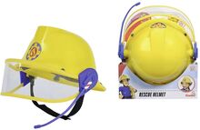 Sam Plastic Helmet With Microph Toys Costumes & Accessories Costumes Accessories Yellow Brandmand Sam