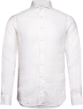 Agnelli Shirt Tops Shirts Linen Shirts White SIR Of Sweden