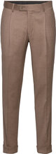 Alex Trousers Bottoms Trousers Formal Brown SIR Of Sweden