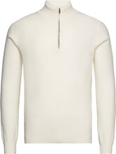 Gunvald Knitwear Half Zip Pullover Hvit SIR Of Sweden*Betinget Tilbud