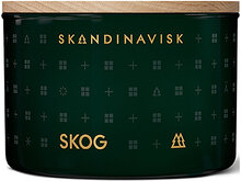 Skog Scented Candle 90G Duftlys Green Skandinavisk