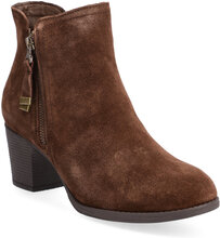 Womens Taxi - Weekend Plans Shoes Boots Ankle Boots Ankle Boot - Heel Brun Skechers*Betinget Tilbud