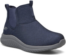 Womens Ultra Flex 2.0 - Waterproof Shoes Chelsea Boots Navy Skechers