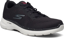 Mens Go Walk 6 - Avalo Low-top Sneakers Black Skechers