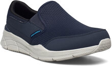 Mens Relaxed Fit Equalizer 4.0 - Persisting Låga Sneakers Blue Skechers
