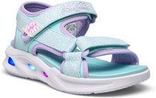 Girls Sola Glow Sandal Shoes Summer Shoes Sandals Blue Skechers