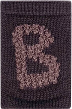 Knitted Letter B, Nature Home Kids Decor Decoration Accessories-details Brown Smallstuff