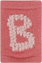 Knitted Letter B, Rose Home Kids Decor Decoration Accessories-details Pink Smallstuff