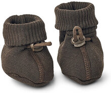 Booties Merino Wool, Brown Shoes Baby Booties Brown Smallstuff