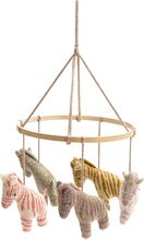 Hangning Mobile, Zebra, Multi Baby & Maternity Baby Sleep Mobile Clouds Multi/mønstret Smallstuff*Betinget Tilbud