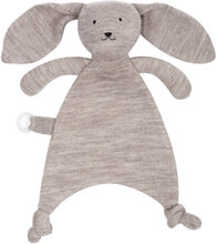 Cudling Cloth, Fishb Merion Wool, Nature Rabbit Baby & Maternity Baby Sleep Cuddle Blankets Beige Smallstuff*Betinget Tilbud
