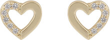 Brooklyn Small Ear Accessories Jewellery Earrings Studs Gold SNÖ Of Sweden