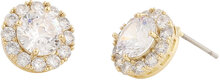 Lex St Ear G/Clear Accessories Jewellery Earrings Studs Gold SNÖ Of Sweden
