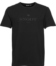Collegno Tee M T-shirts Short-sleeved Svart SNOOT*Betinget Tilbud