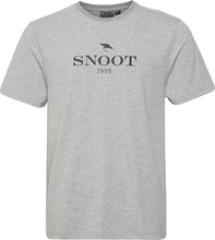 Collegno Tee M T-shirts Short-sleeved Grå SNOOT*Betinget Tilbud
