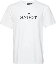 Collegno Tee M T-shirts Short-sleeved Hvit SNOOT*Betinget Tilbud