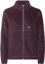 Wool Fleece Jacket Sport Sweat-shirts & Hoodies Fleeces & Midlayers Purple SNOW PEAK